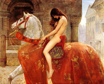 Lady_Godiva_(John_Collier,_c._1897) Herbert Art Gallery Public Domain