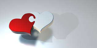 Picture of two hearts connected