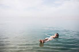 Floating in the sea (via whereandwander.com)