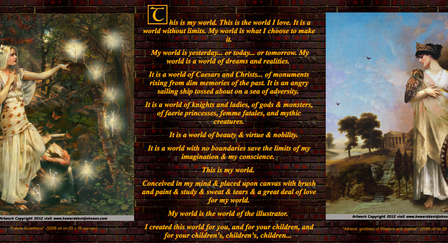 Homepage of HowardDavidJohnson.com