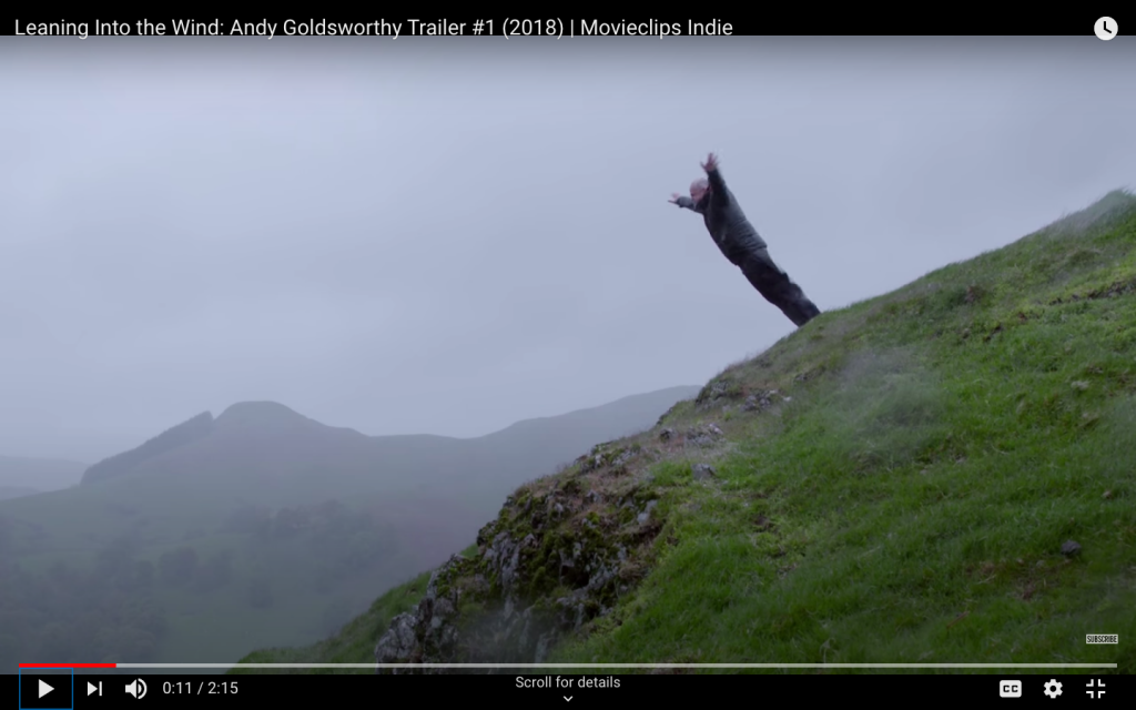 Leaning into the wind